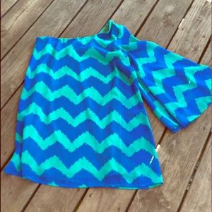 As U Wish-One shoulder 70s inspired dress